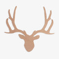 MDF Wall Hanging Reindeer Head W13 x H11.75inch 5.5mm Thick 1 pc
