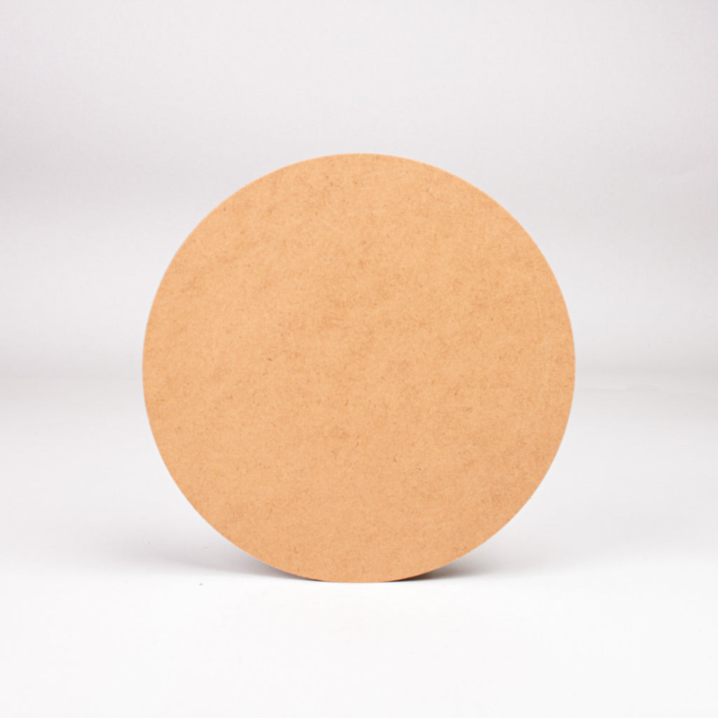 MDF Round 8inch Dia 2mm Thick 4pc