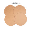 MDF Round 8inch Dia 2mm Thick 4pc