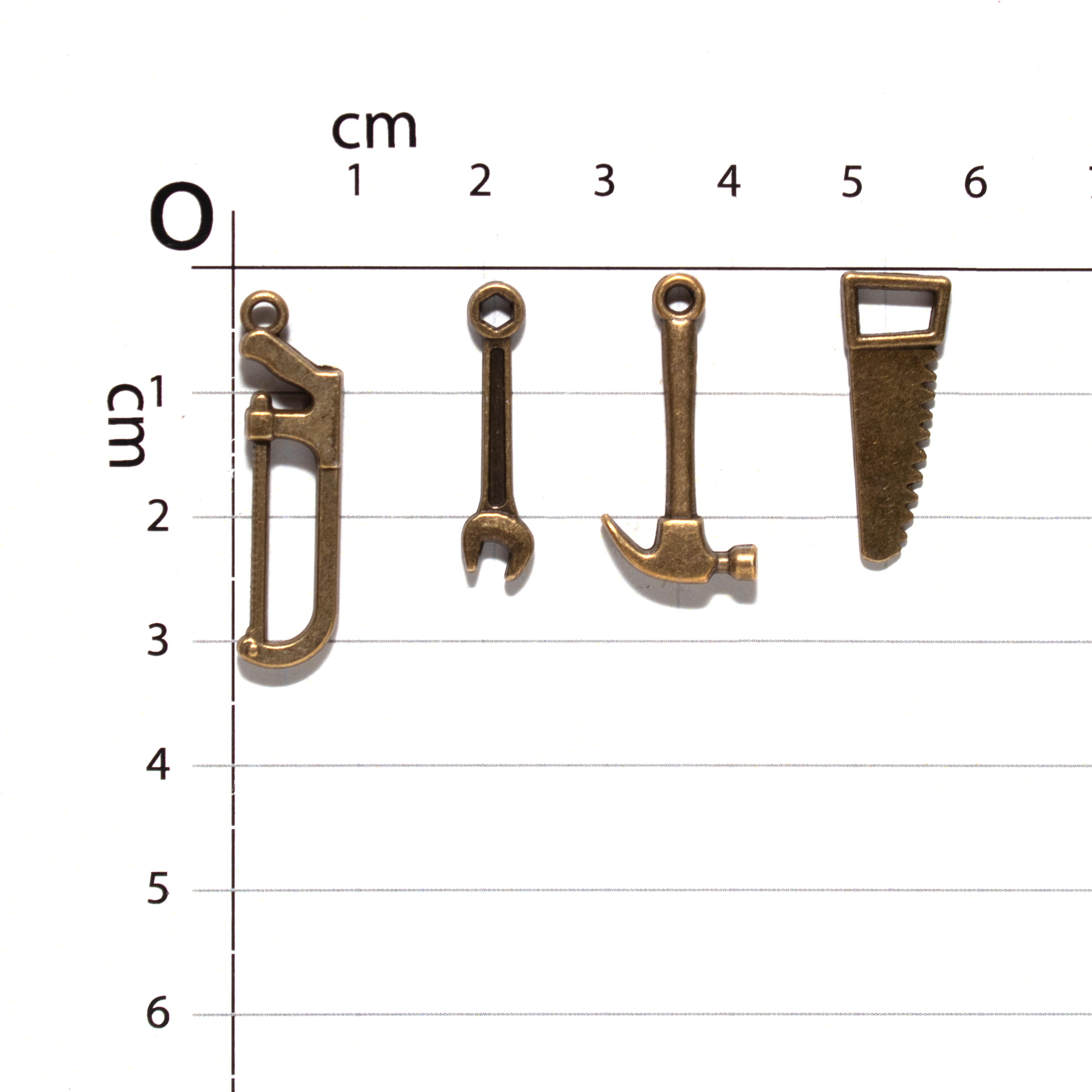 Metal Charms Tools 4Pcs Pbci Ib
