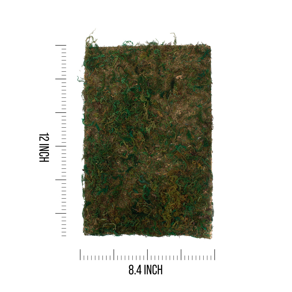Artificial Moss Green 30 X 40CM 2 Sheets