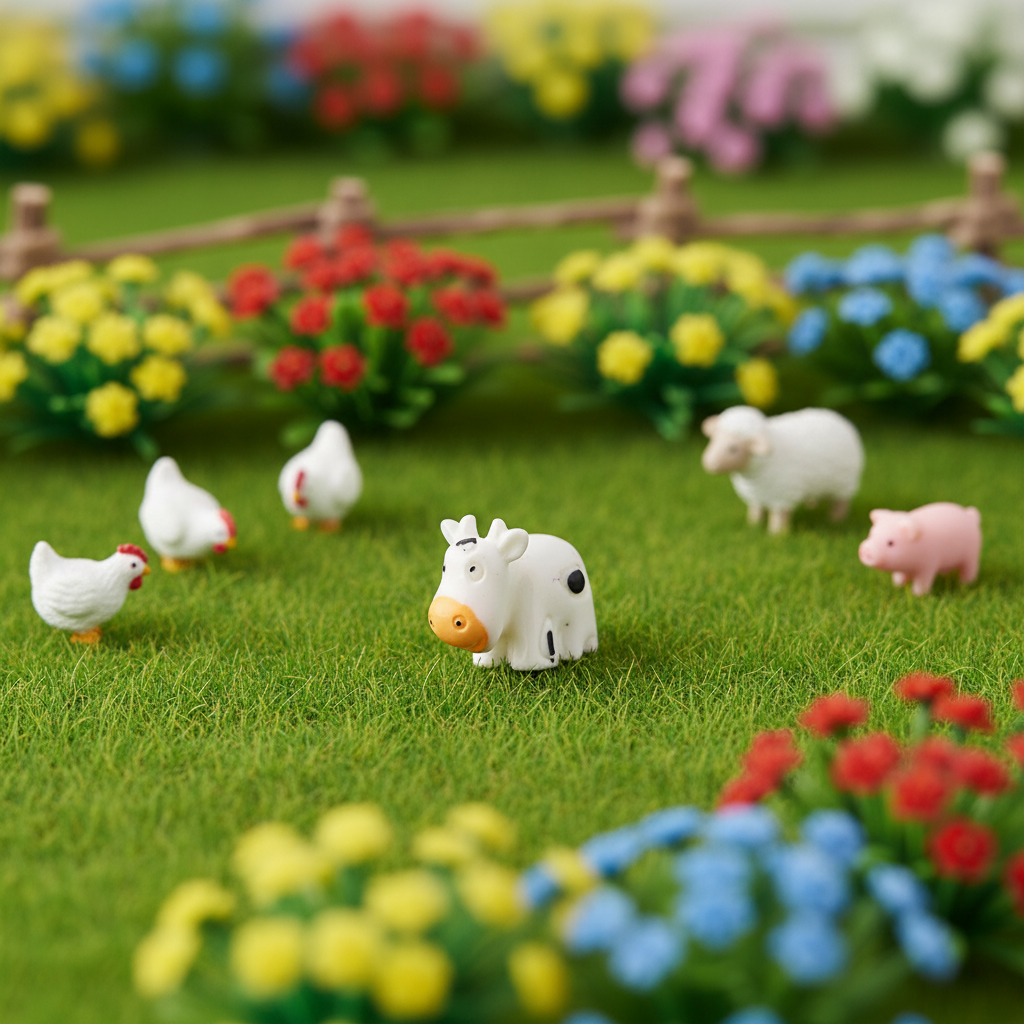 Miniature Cow Calf 1pc