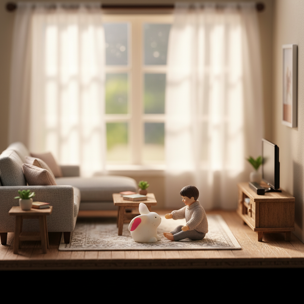 Miniature Rabbit 1pc