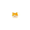Resin Miniature Cat Face1pc