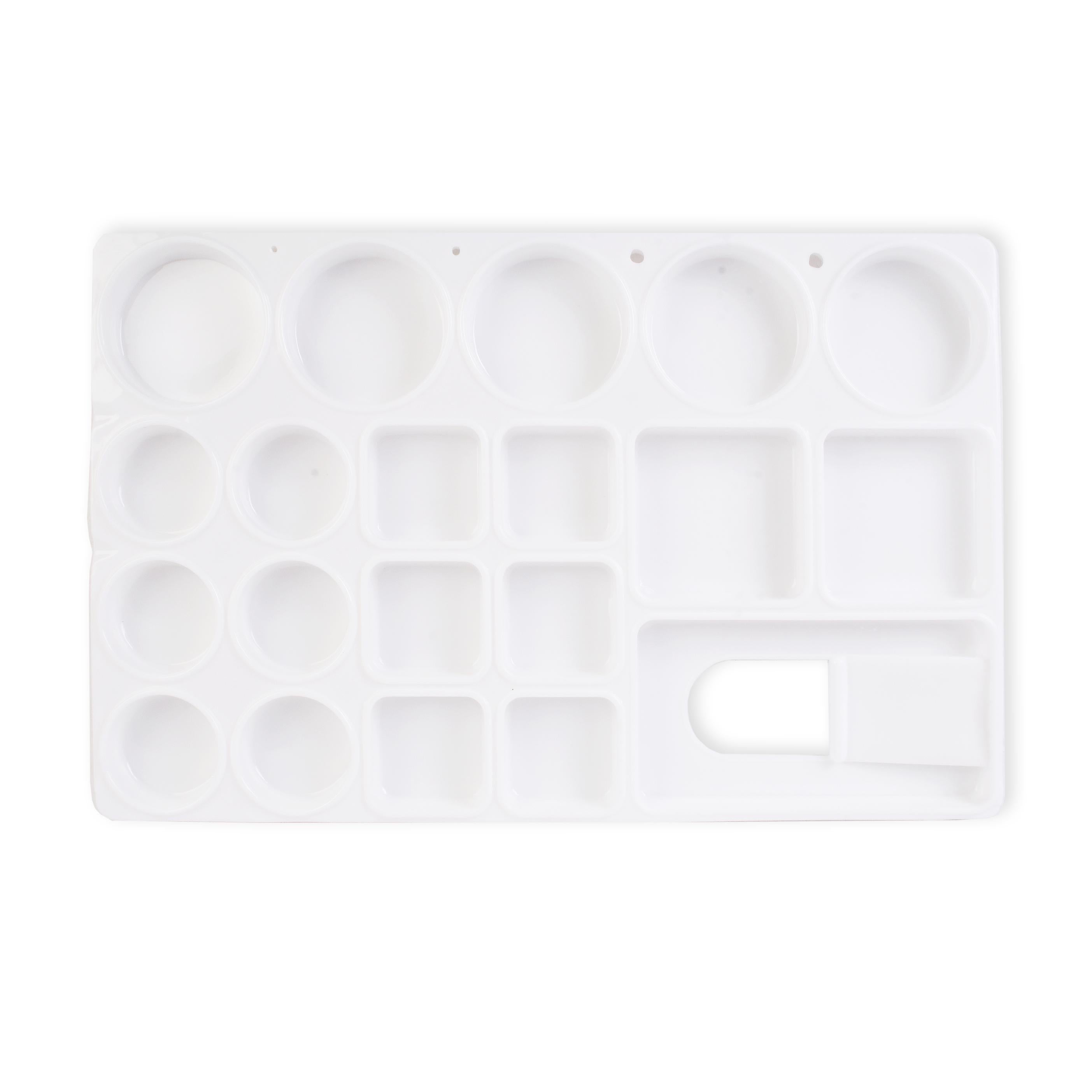 Artist Colour Mixing Palette Rectangle 19 Wells 9.5 X 6Inch 1Pc Ib