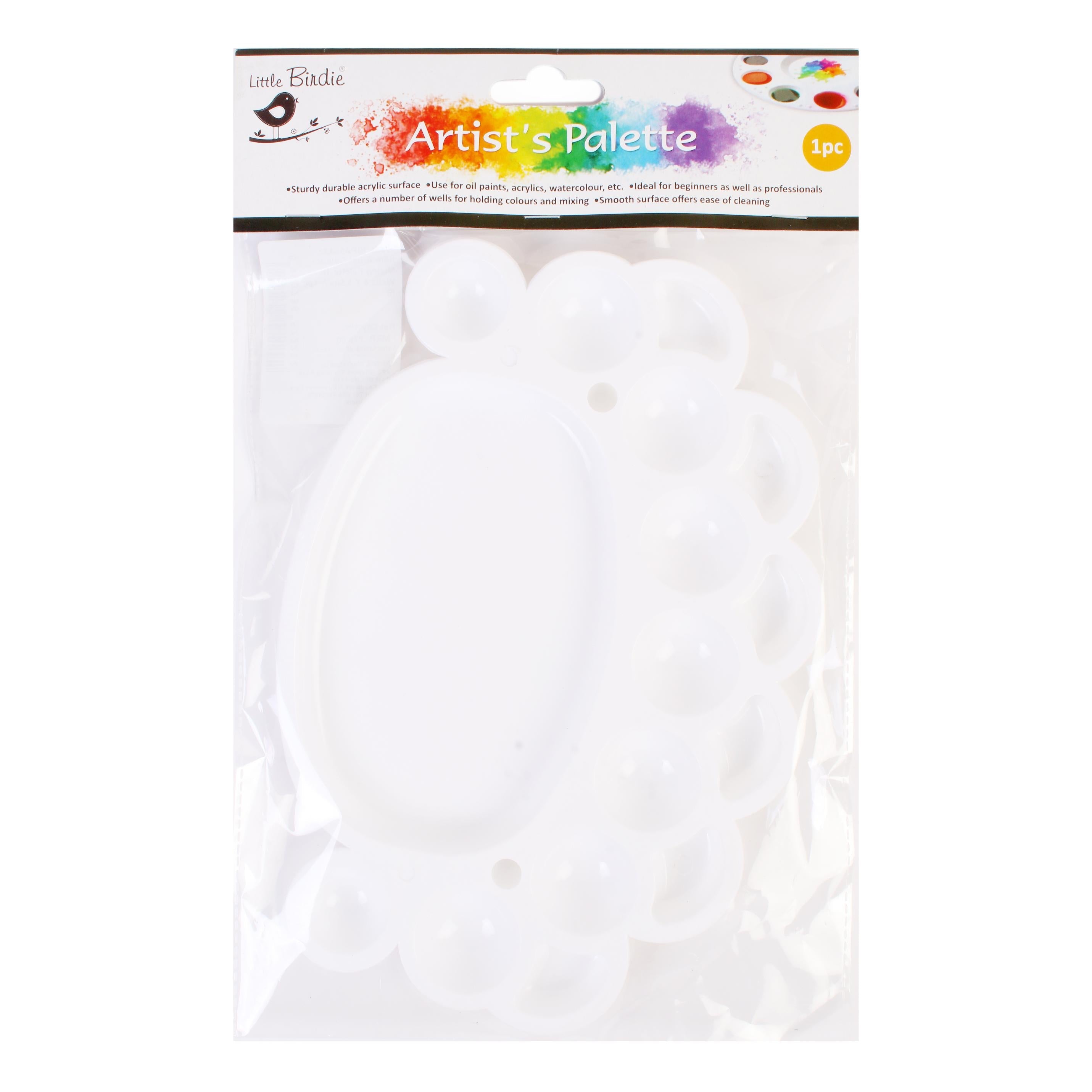 Artist Colour Mixing Palette 16 Wells 8 X 5.5Inch 1Pc Ib