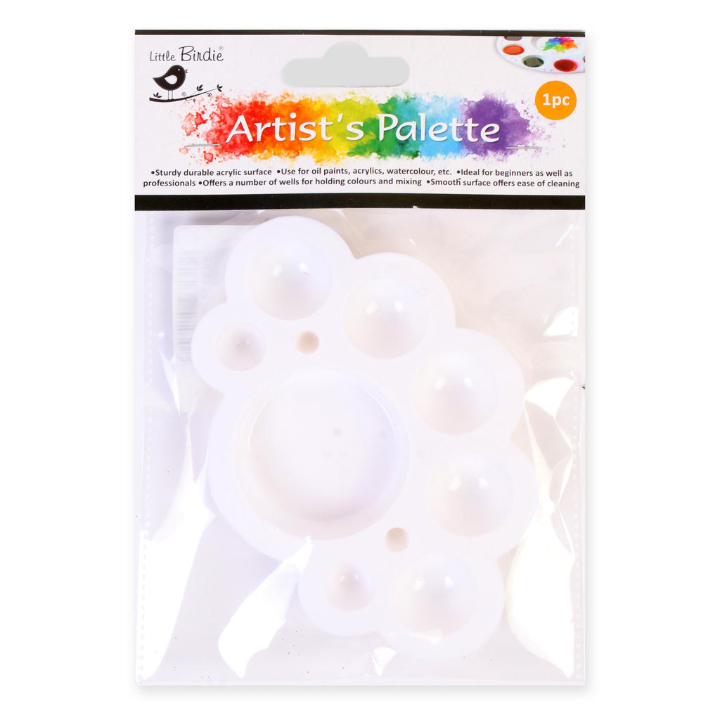 Artist Colour Mixing Palette 8 Wells 5 X 3.25Inch 1Pc Ib