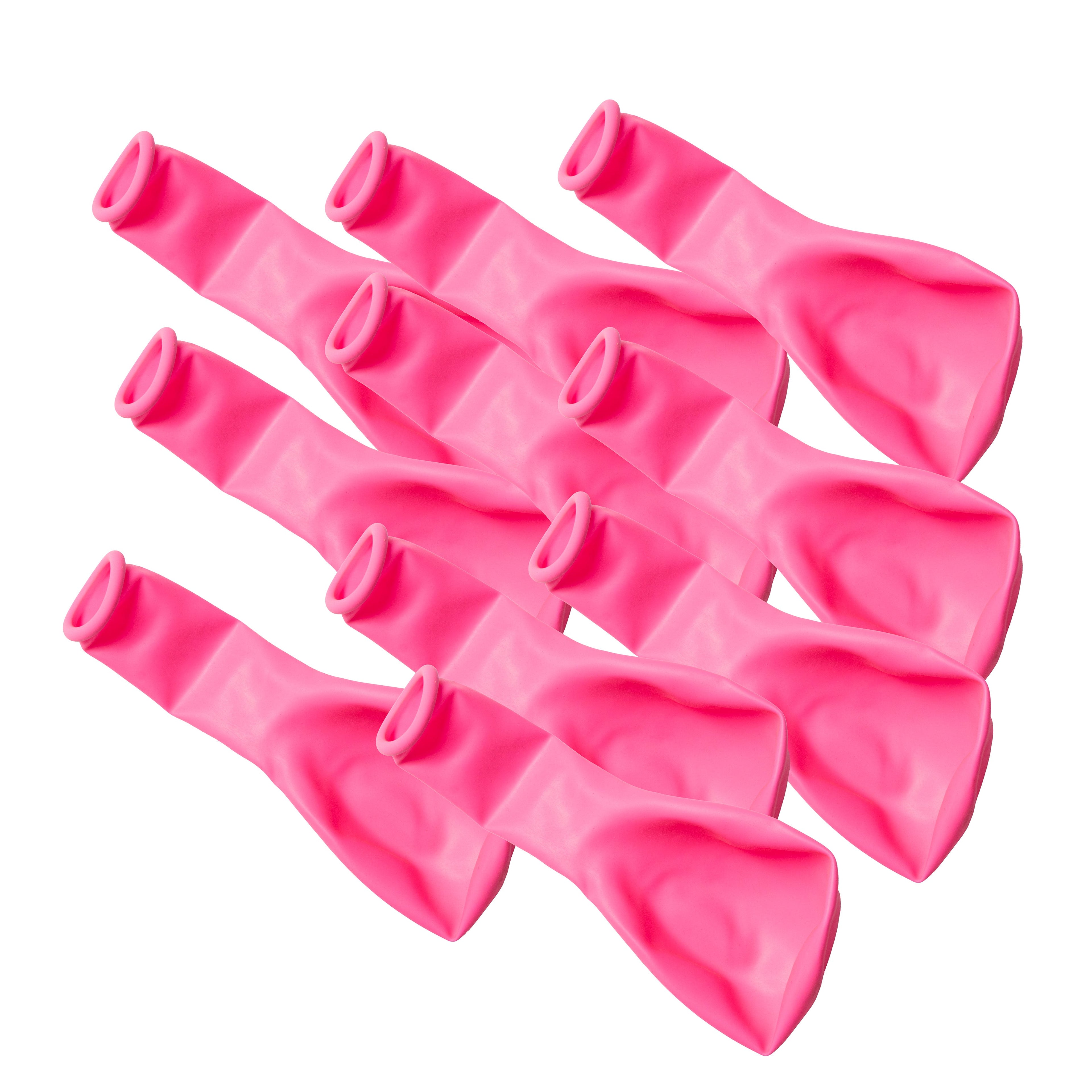 Party Balloons 12`` when inflated Pink 10Pcs