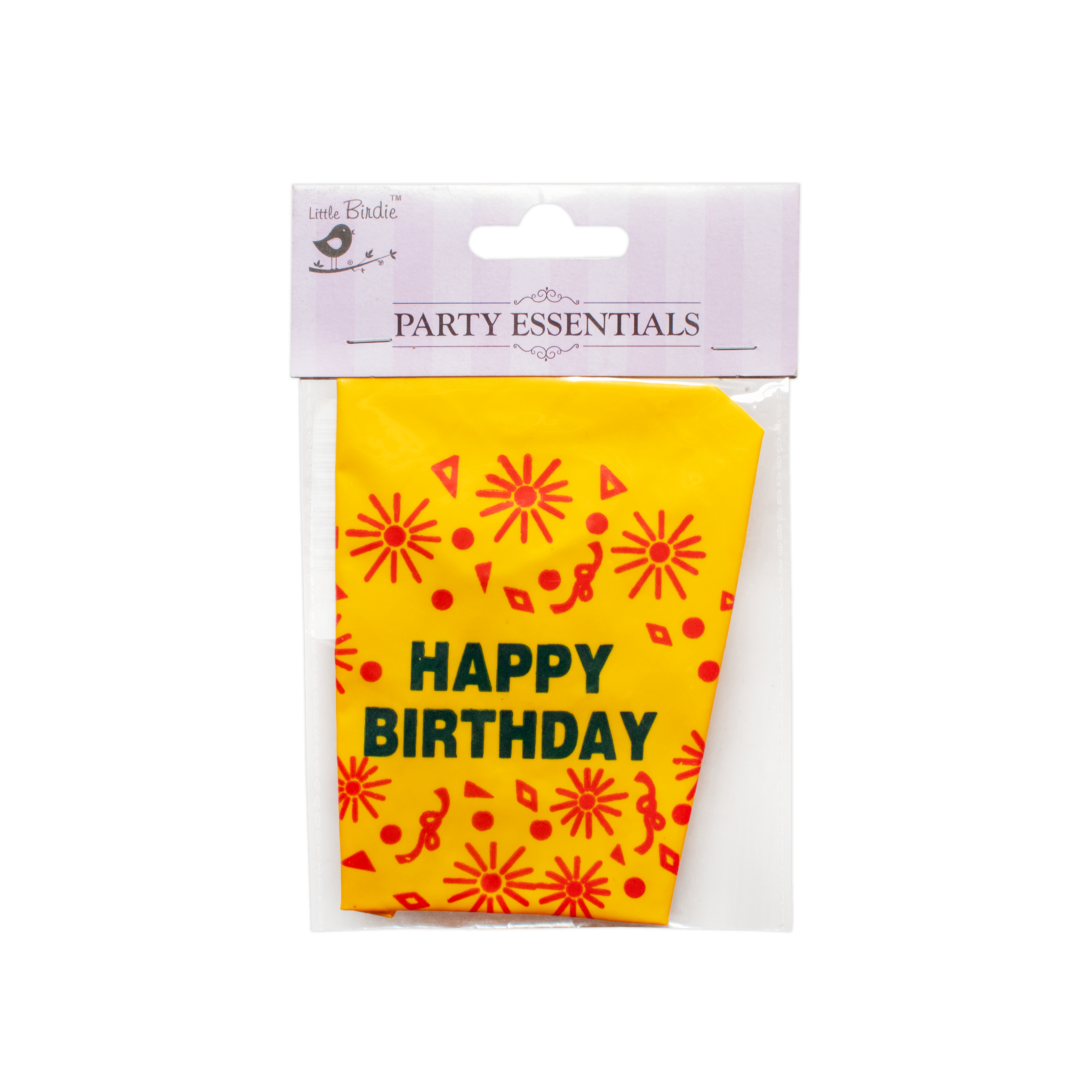 Happy Birthday Balloon Assorted Colours