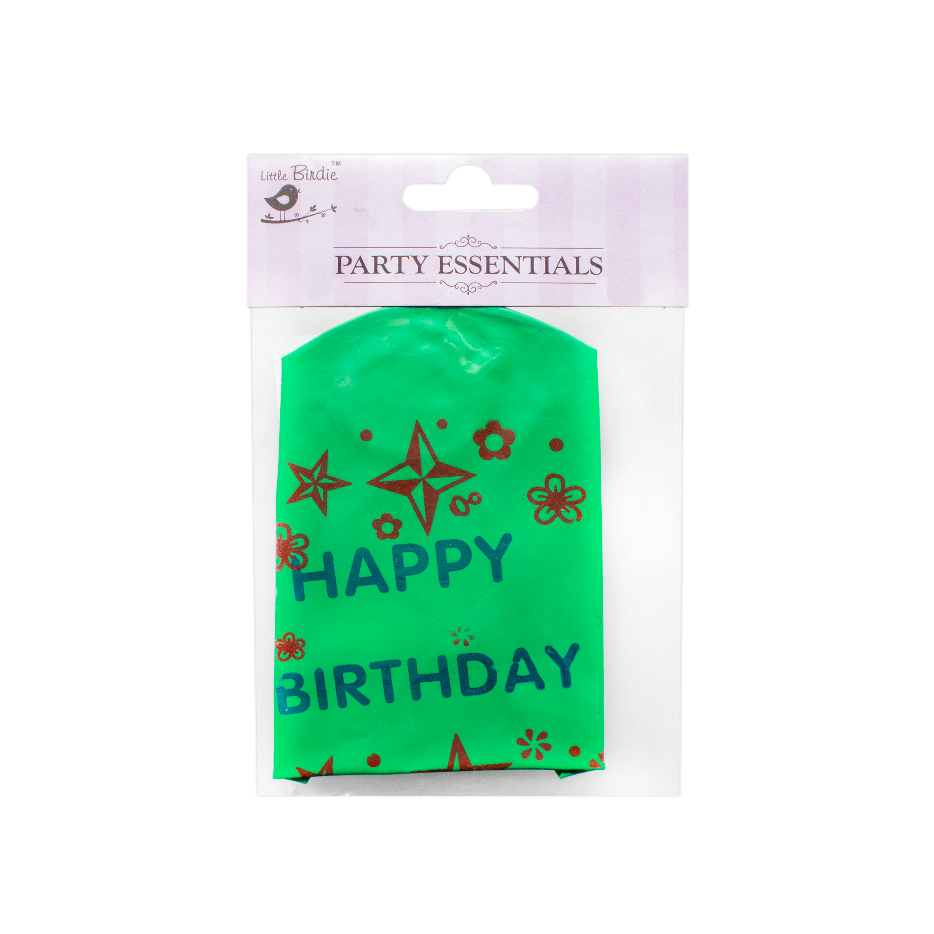 Happy Birthday Balloon Assorted Colours