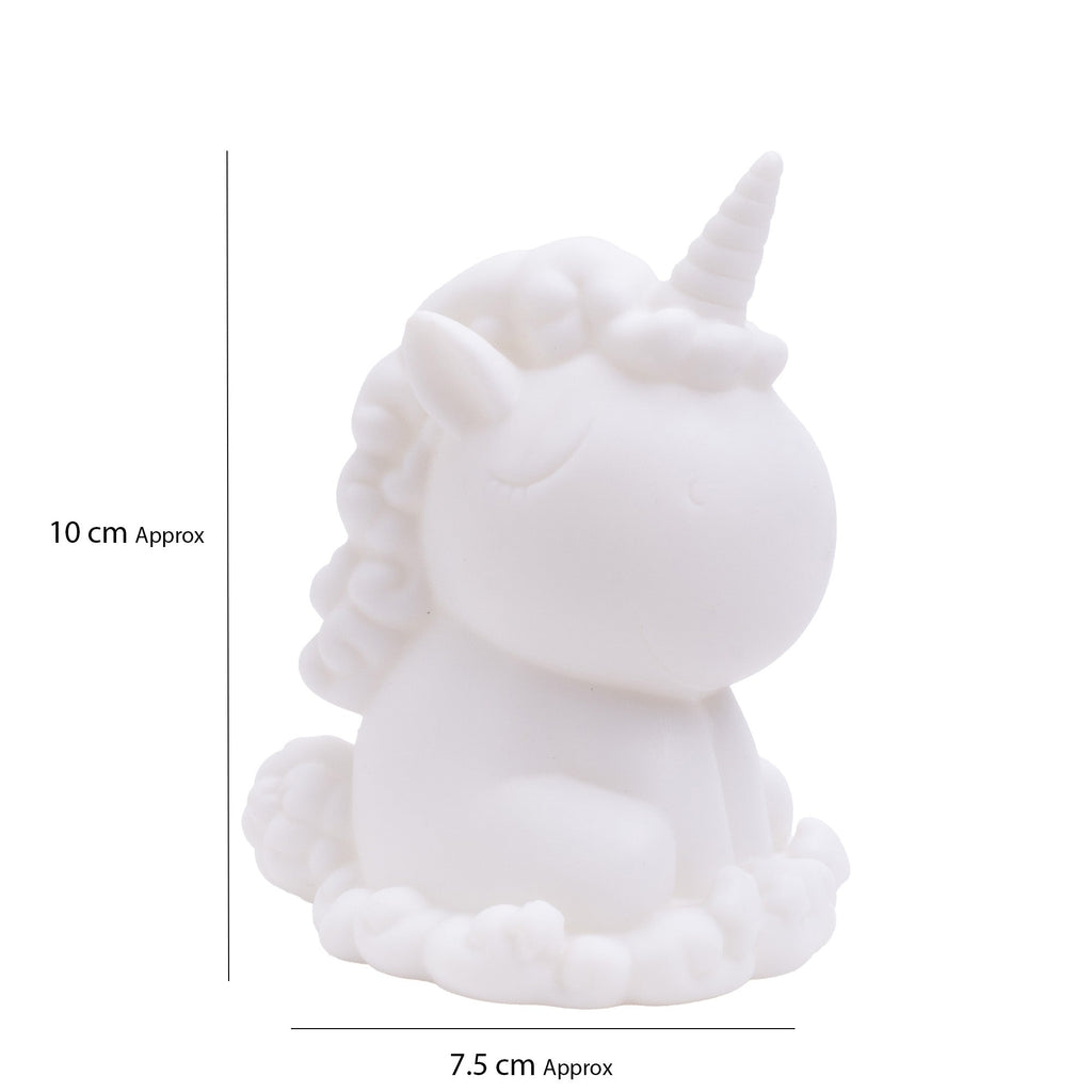 Paint And Play Create Your Own 3D Table Decor with Acrylic Paint and Brush Unicorn 4inch