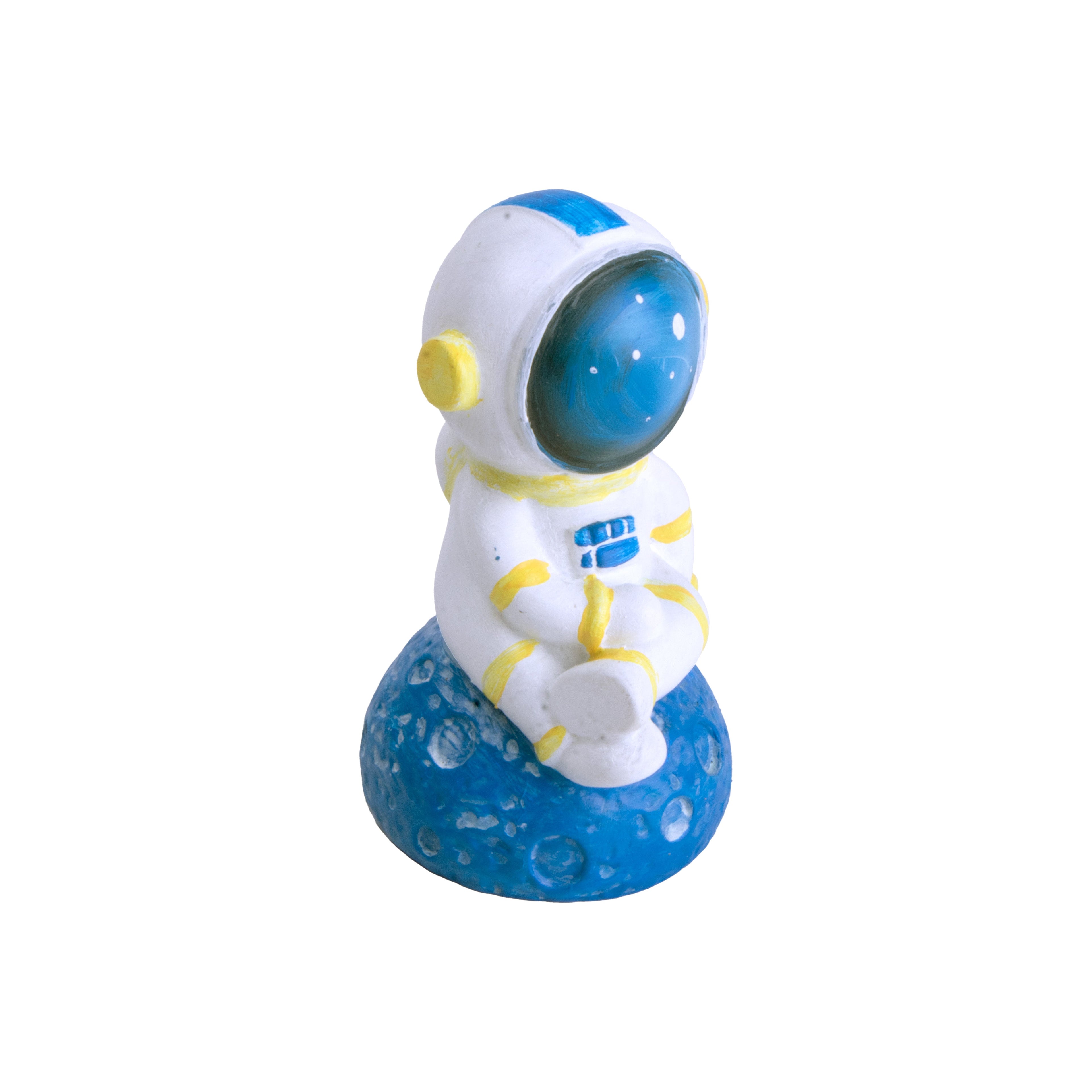 Paint And Play Create Your Own 3D Table Decor with Acrylic Paint and Brush Spaceman 4inch