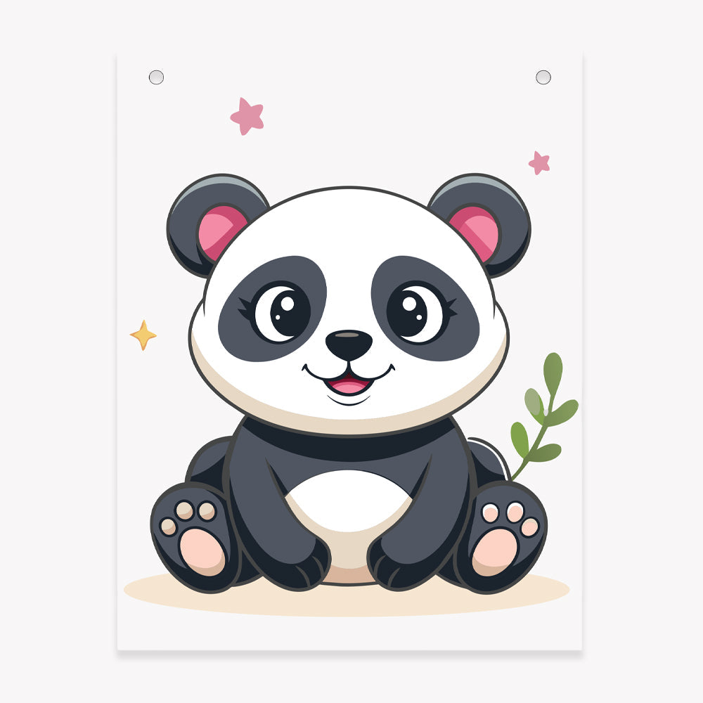 Make Your Own Banner Baby Panda 7 x 5.16inch1pc IB
