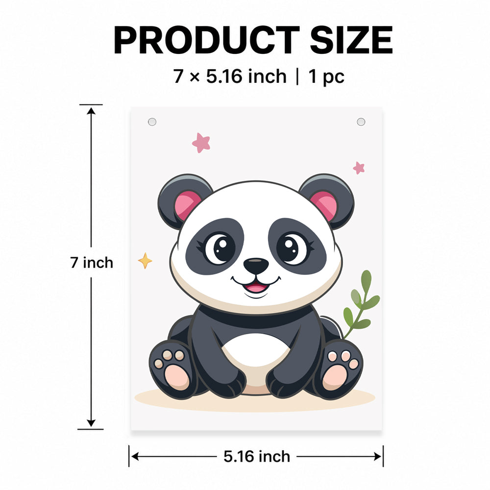 Make Your Own Banner Baby Panda 7 x 5.16inch1pc IB