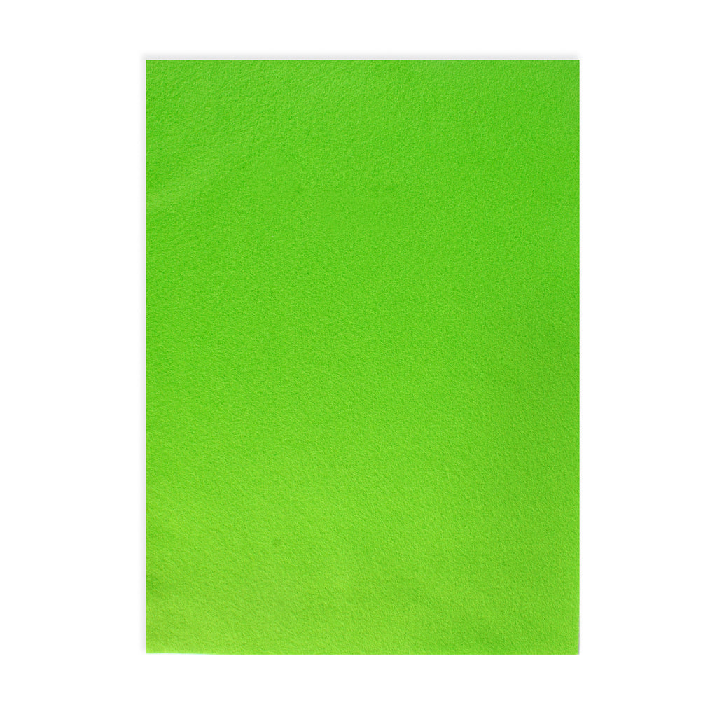 Premium Soft Felt A4 200Gsm Parrot Green 1Sheet Ib