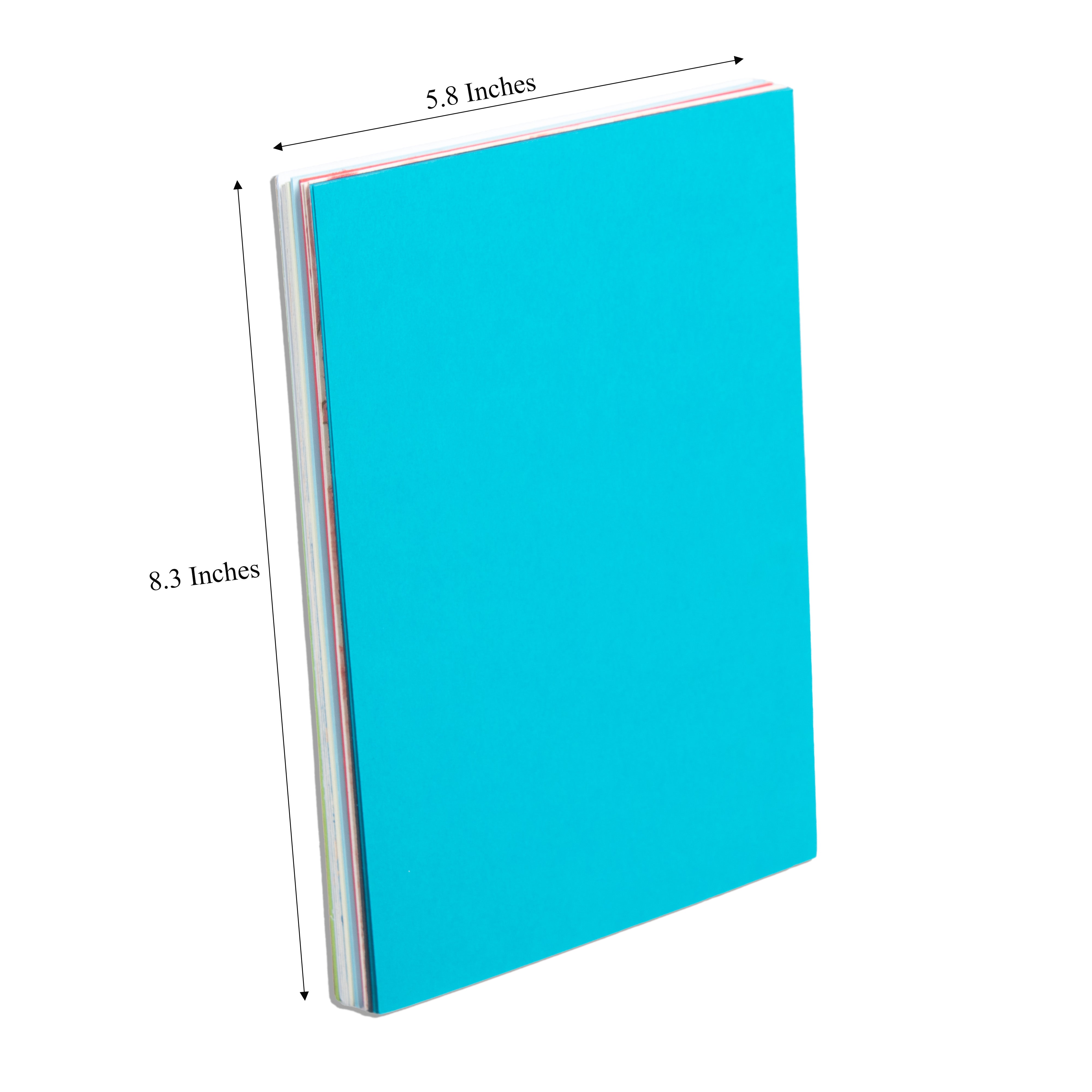 Cardstock Pack Assorted Colours 220gsm A5 30+Sheets