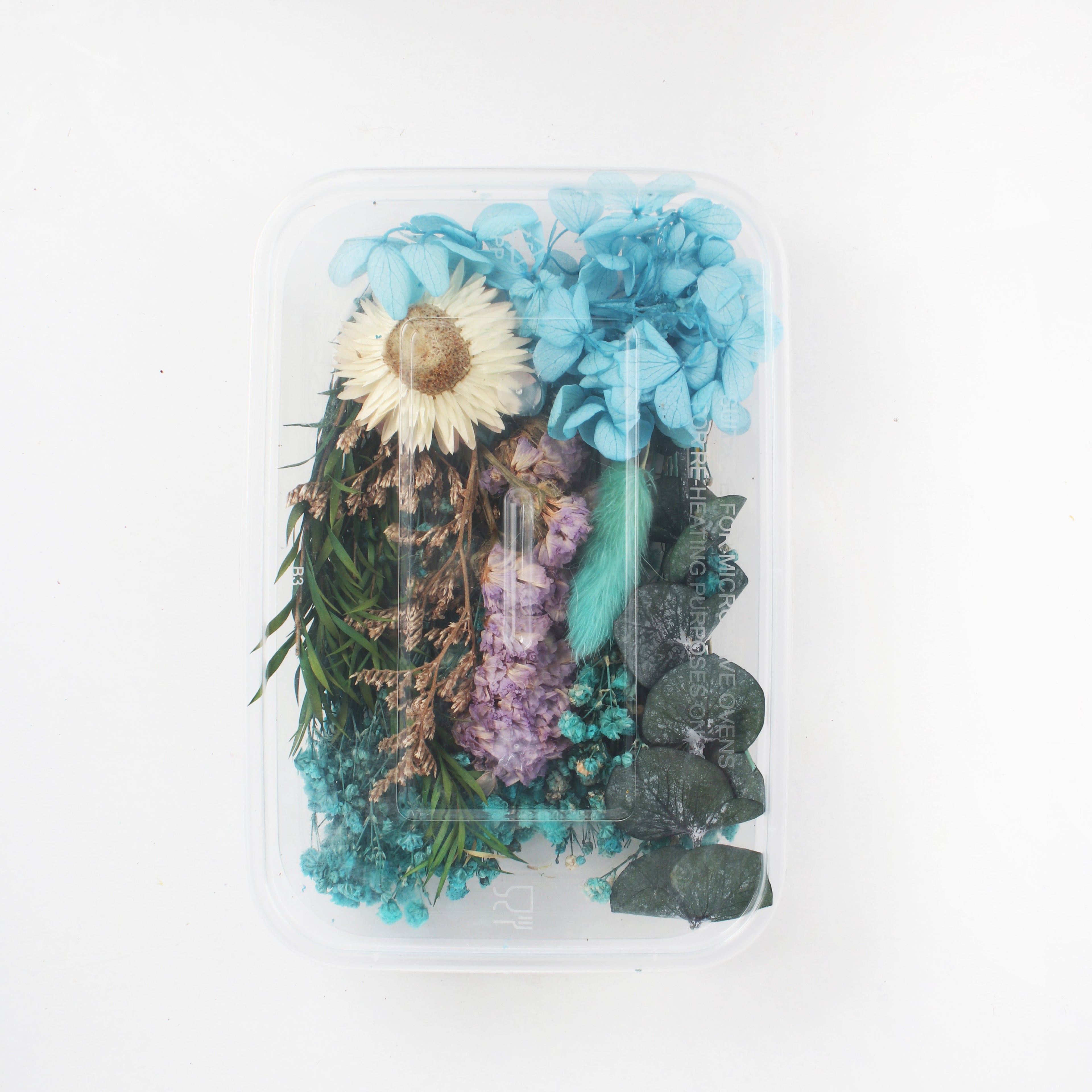 Assorted Natural Dried Flowers Snow Sky 1Box