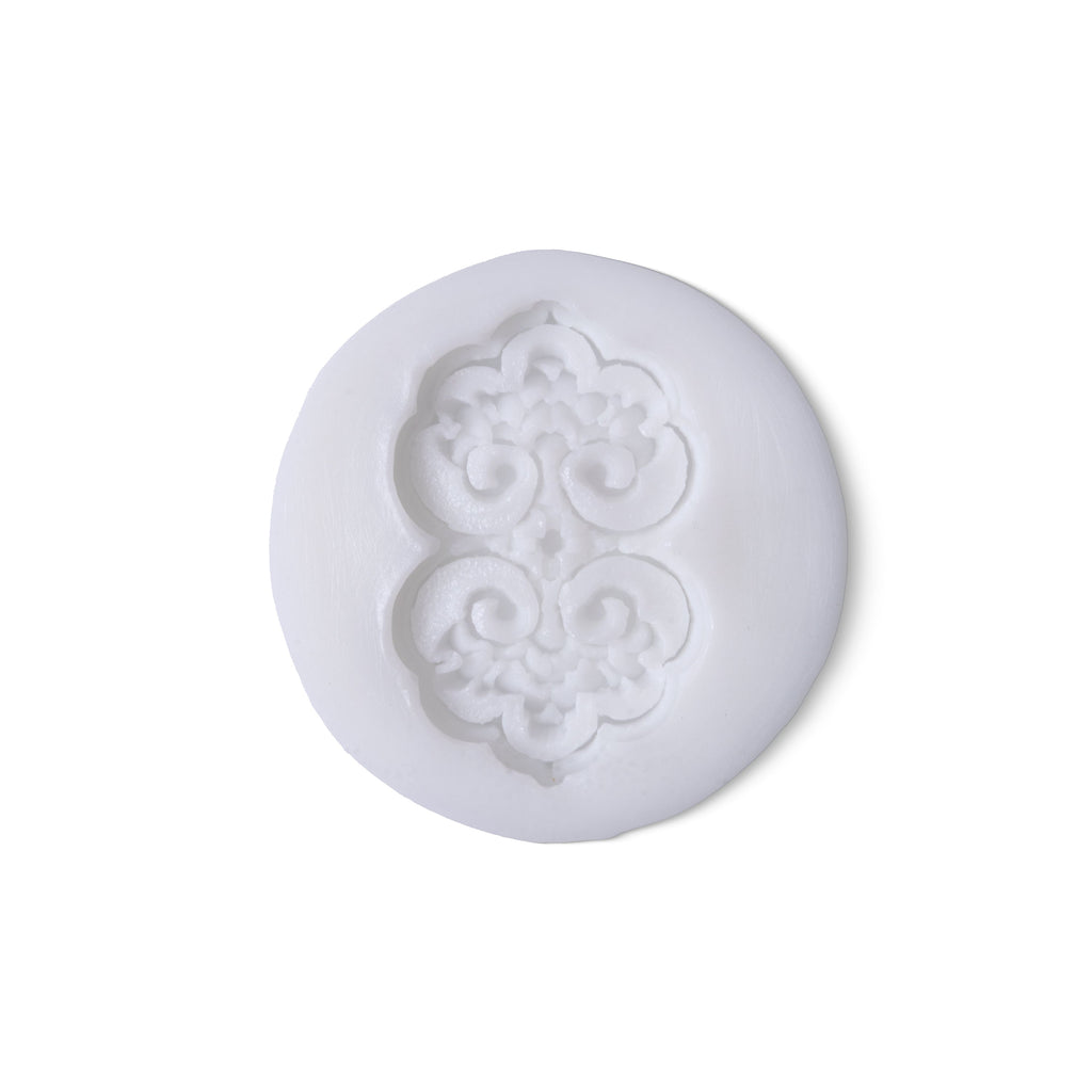Silicone Mould Damask Delight 6.3 X 6.3 D-1cm 1pc