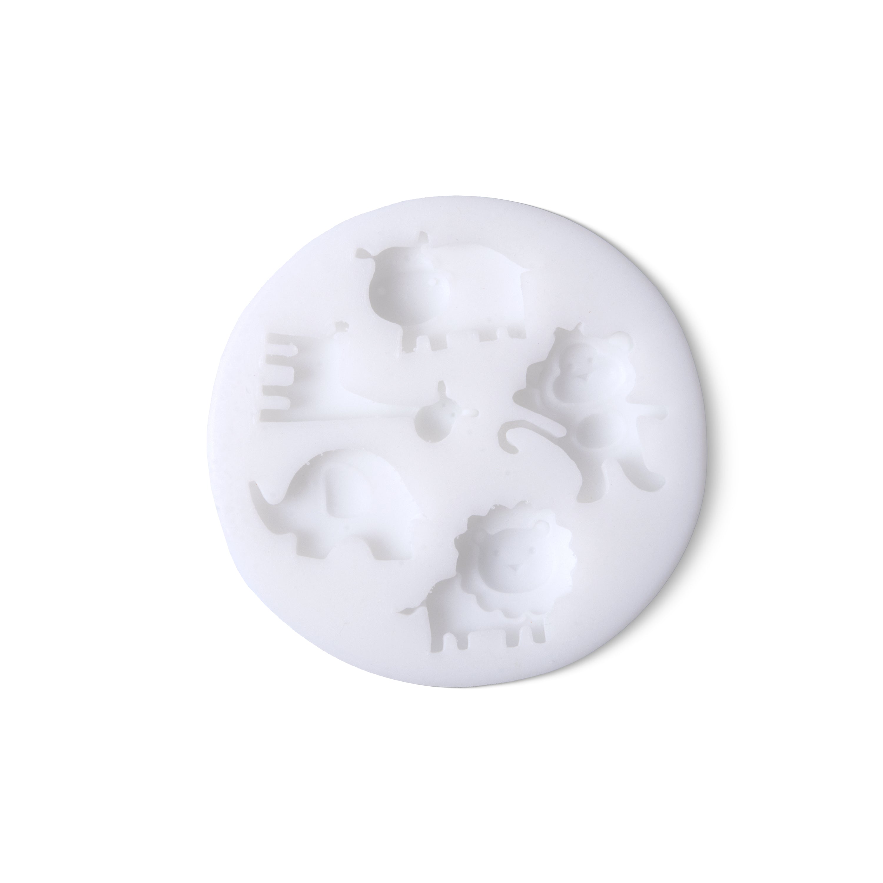 Silicone Mould Wild Animals 7.1 Dia D-1.1cm 1pc