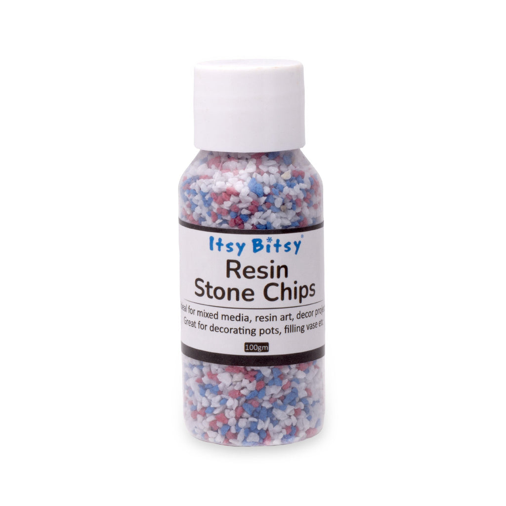 Stone Chips Snow Rose 100gm Bottle