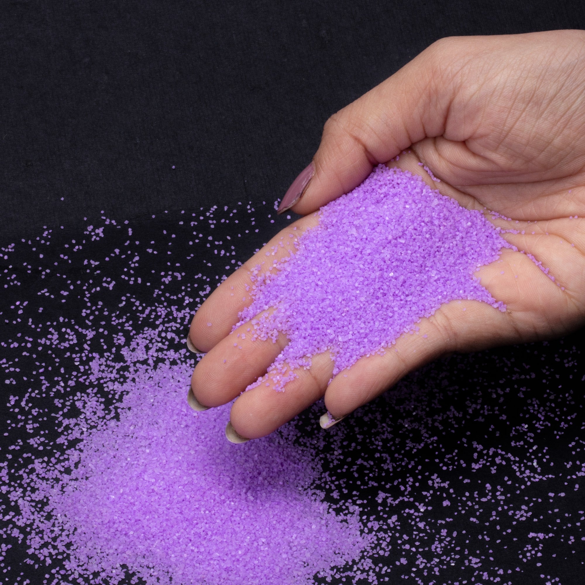 Coloured Sand Purple 100gm Bottle