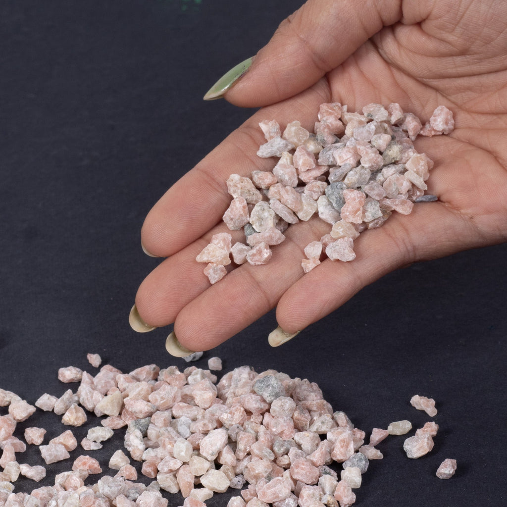 Natural Stone Chips Buff 3-5mm 65gm Bottle