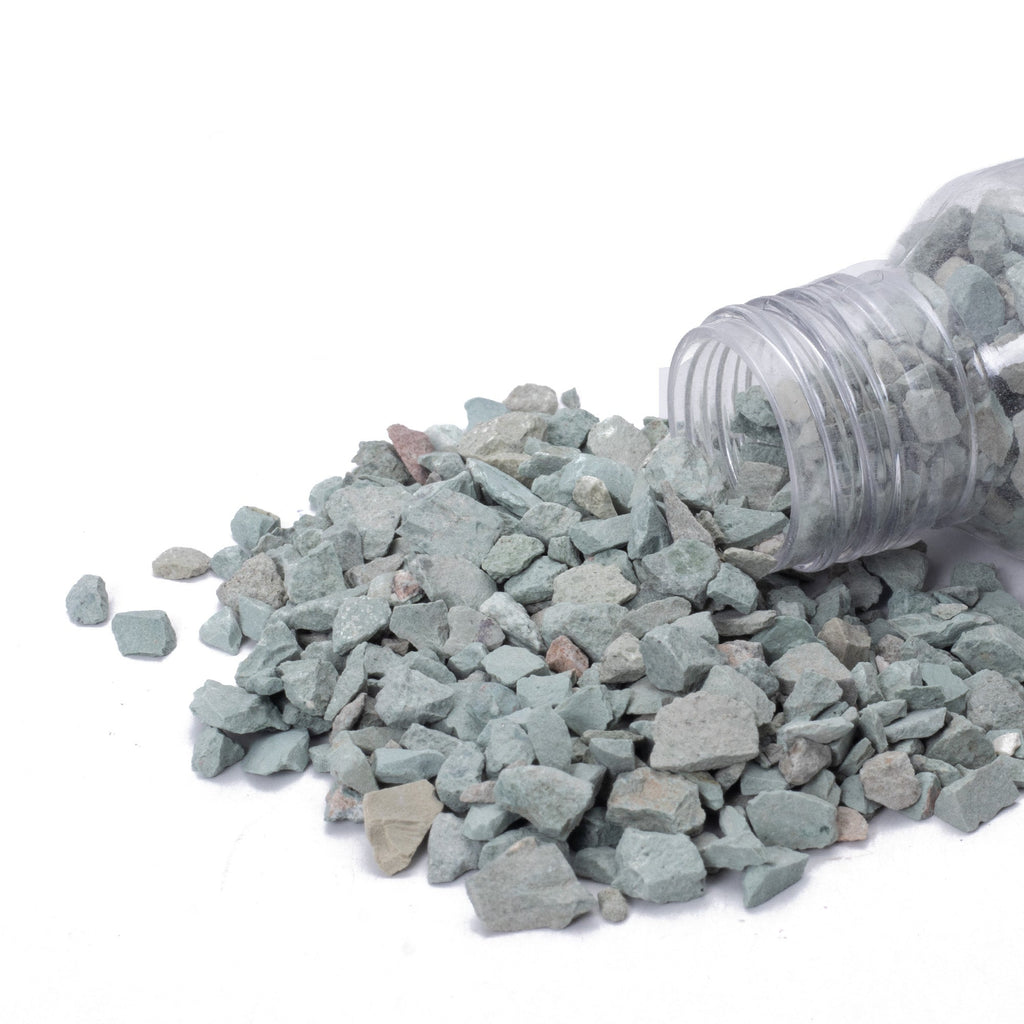 Natural Stone Chips Moss Grey 3-5mm 100gm Bottle