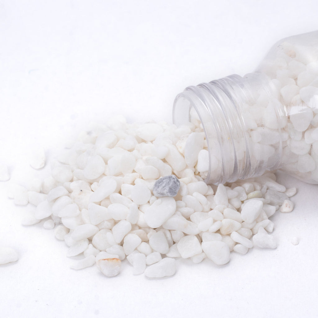 Natural Stone Chips White 3-5mm 100gm Bottle