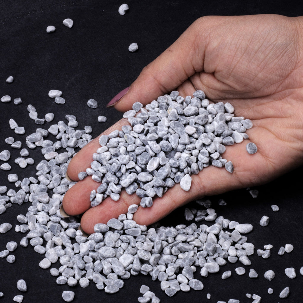 Natural Stone Chips Grey Blend 3-5mm 100gm Bottle