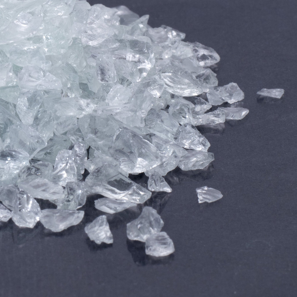 Crushed Glass Transparent 2-3mm 80gm Bottle