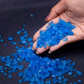 Crushed Glass Blue 6-9mm 80gm Bottle