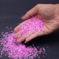 Crushed Glass Pink 2-3mm 80gm Bottle