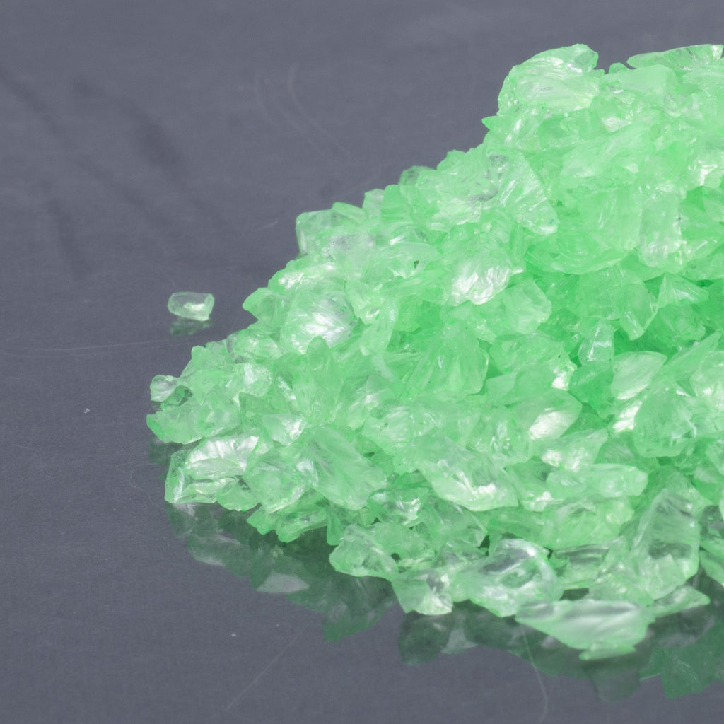 Crushed Glass Green 4-6mm 80gm Bottle