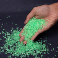 Crushed Glass Green 4-6mm 80gm Bottle