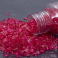 Crushed Glass Red 4-6mm 80gm Bottle