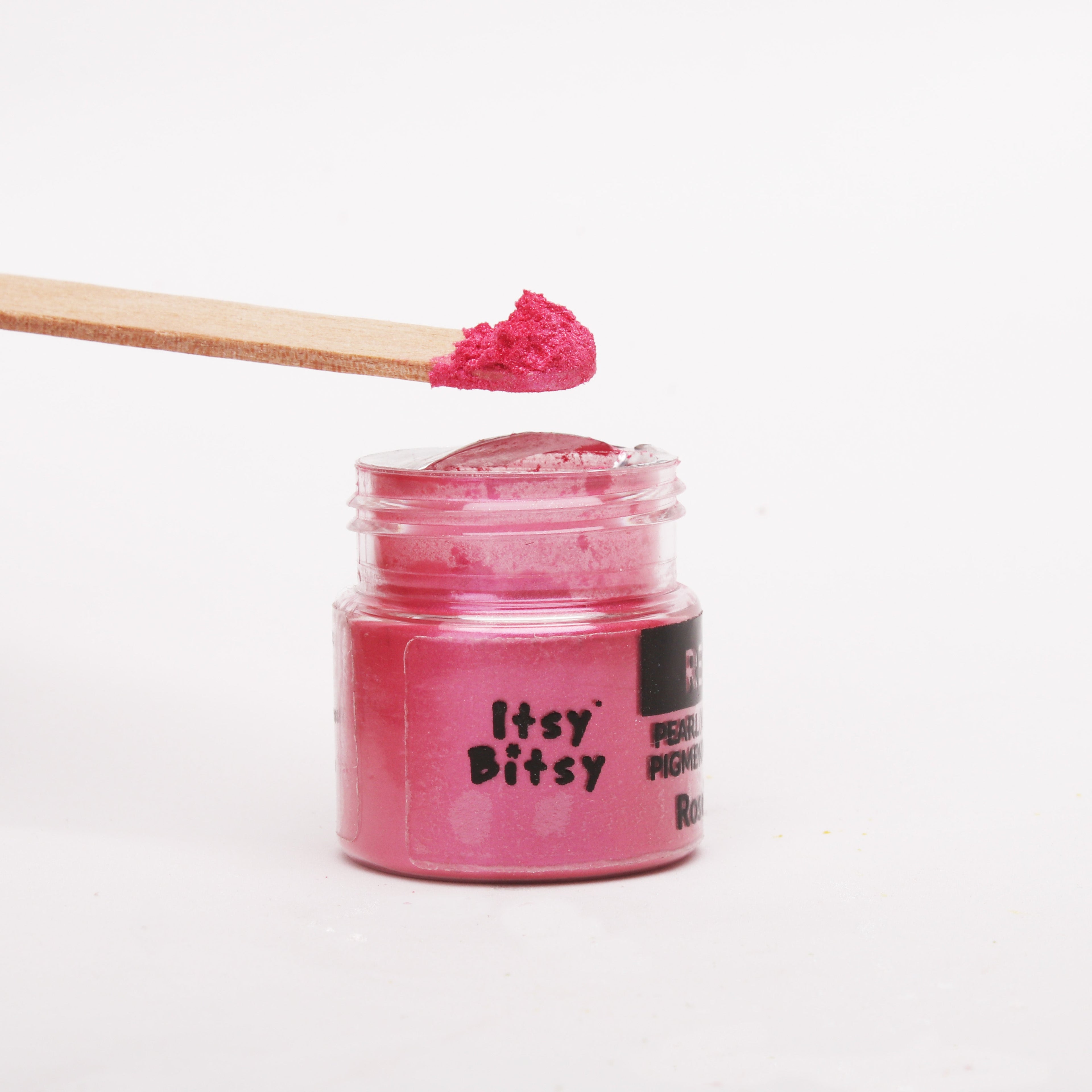 Resin Pearl Pigment Powder Rose Red 6gm Bottle