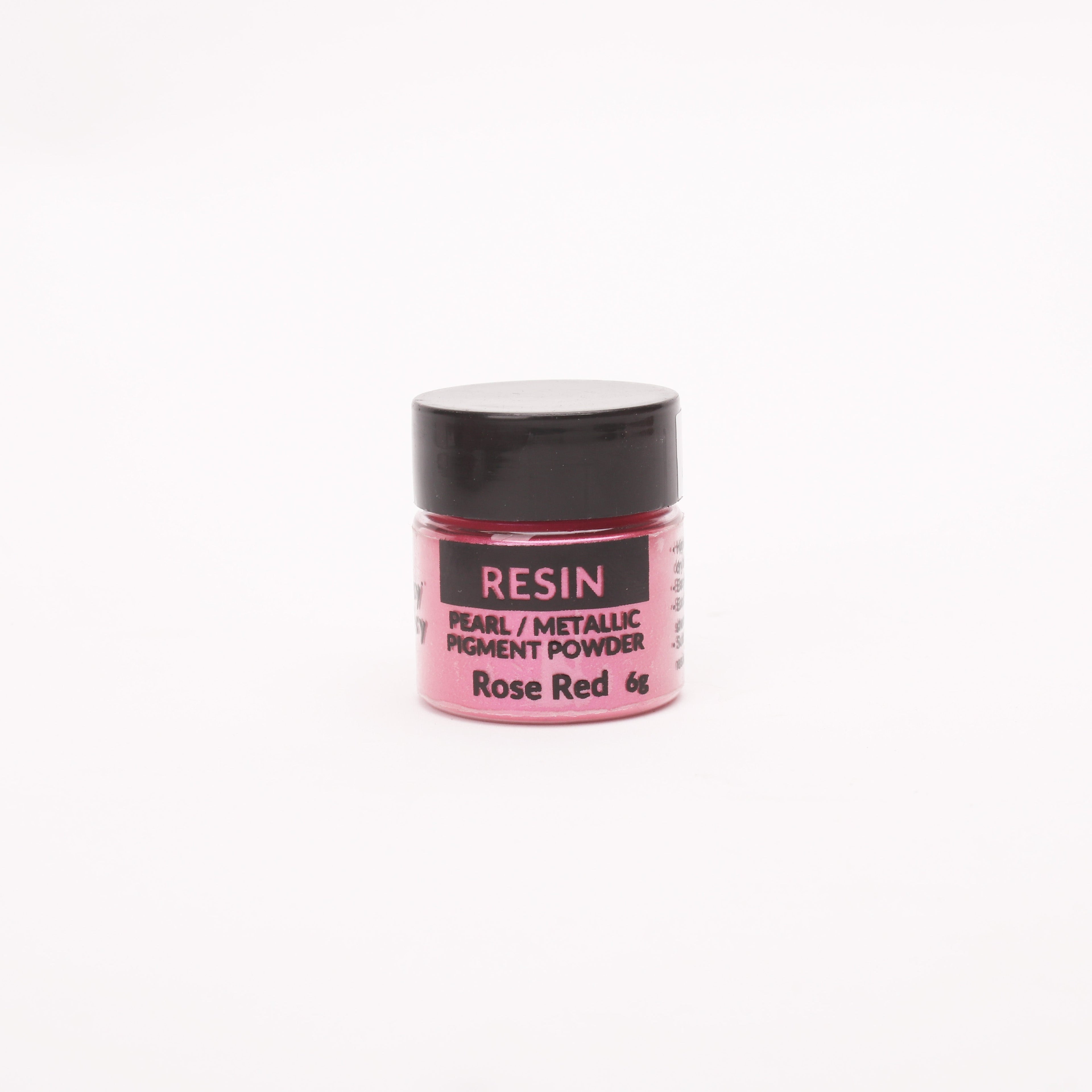 Resin Pearl Pigment Powder Rose Red 6gm Bottle