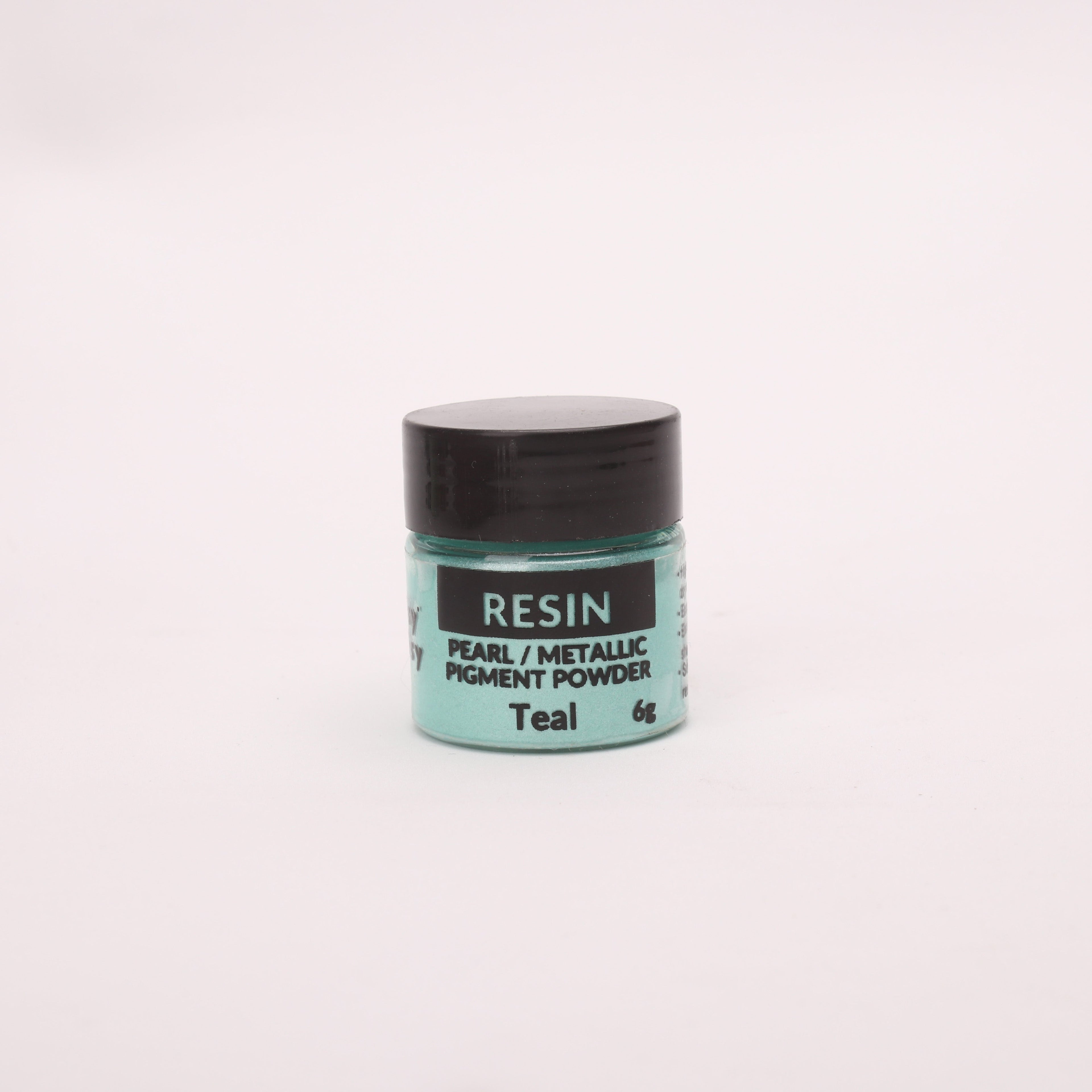 Resin Pearl Pigment Powder Teal 6gm Bottle