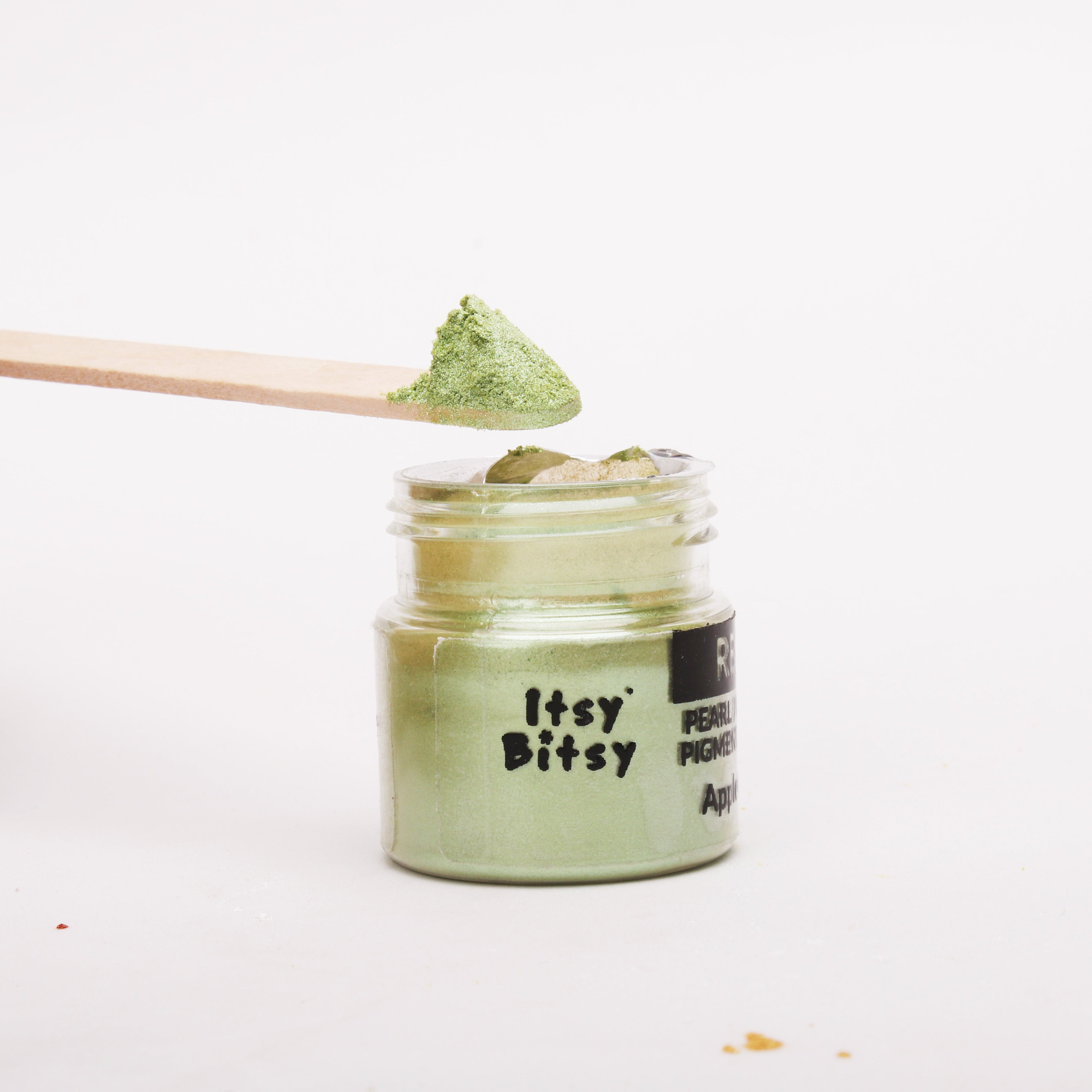 Resin Pearl Pigment Powder Apple Green 6gm Bottle