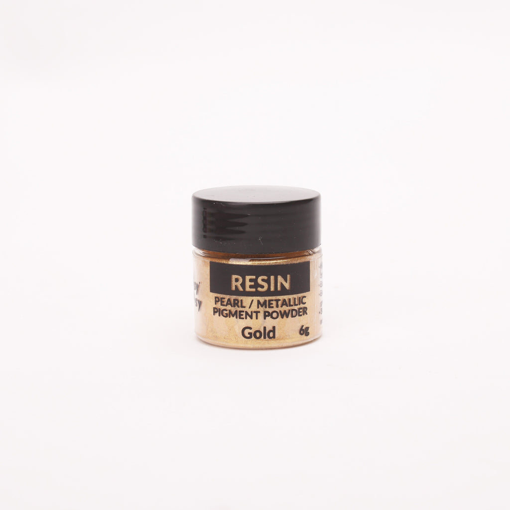 Resin Metallic Pigment Powder Gold 6gm Bottle