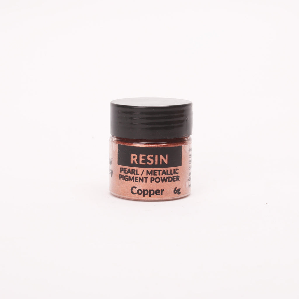 Resin Metallic Pigment Powder Copper 6gm Bottle