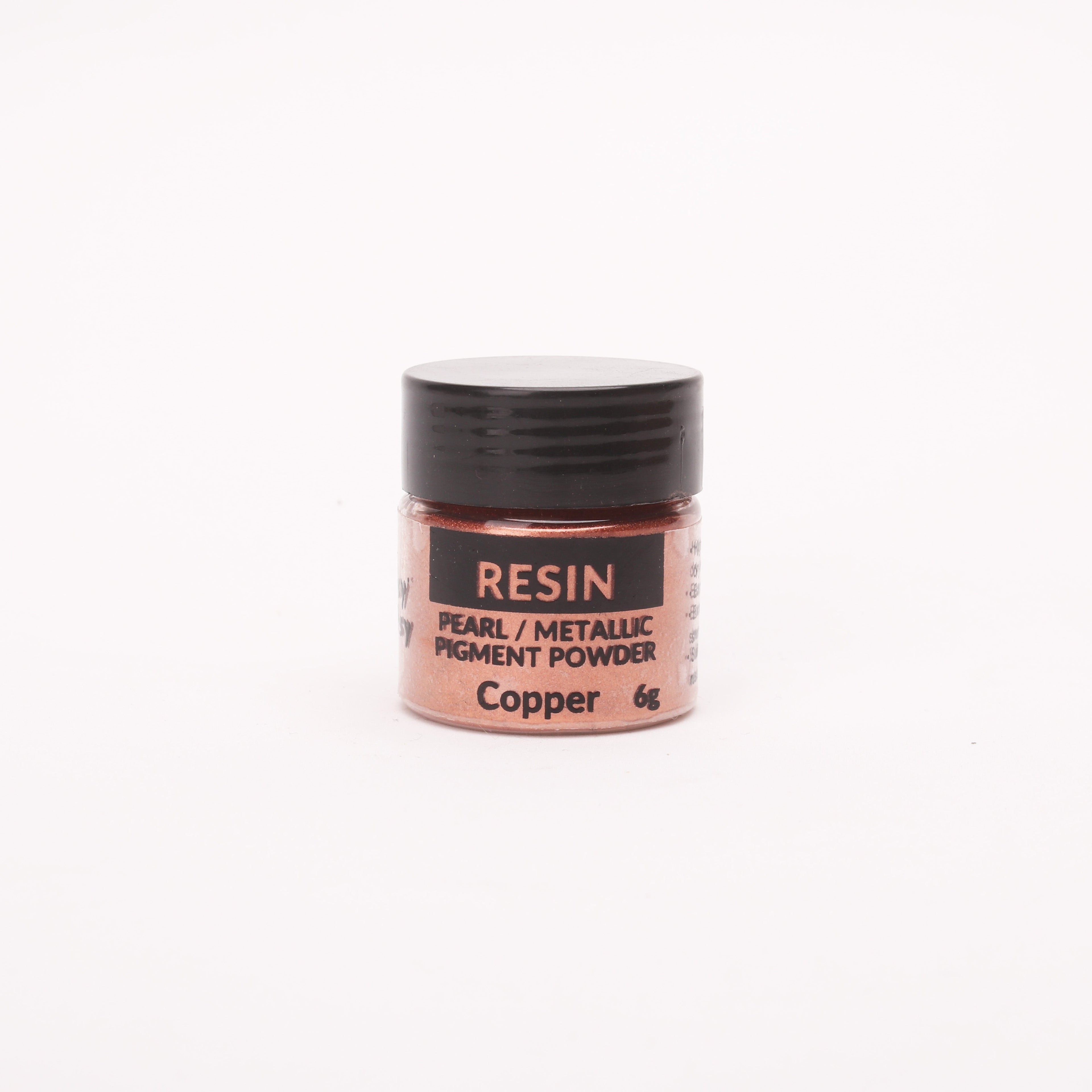 Resin Metallic Pigment Powder Copper 6gm Bottle