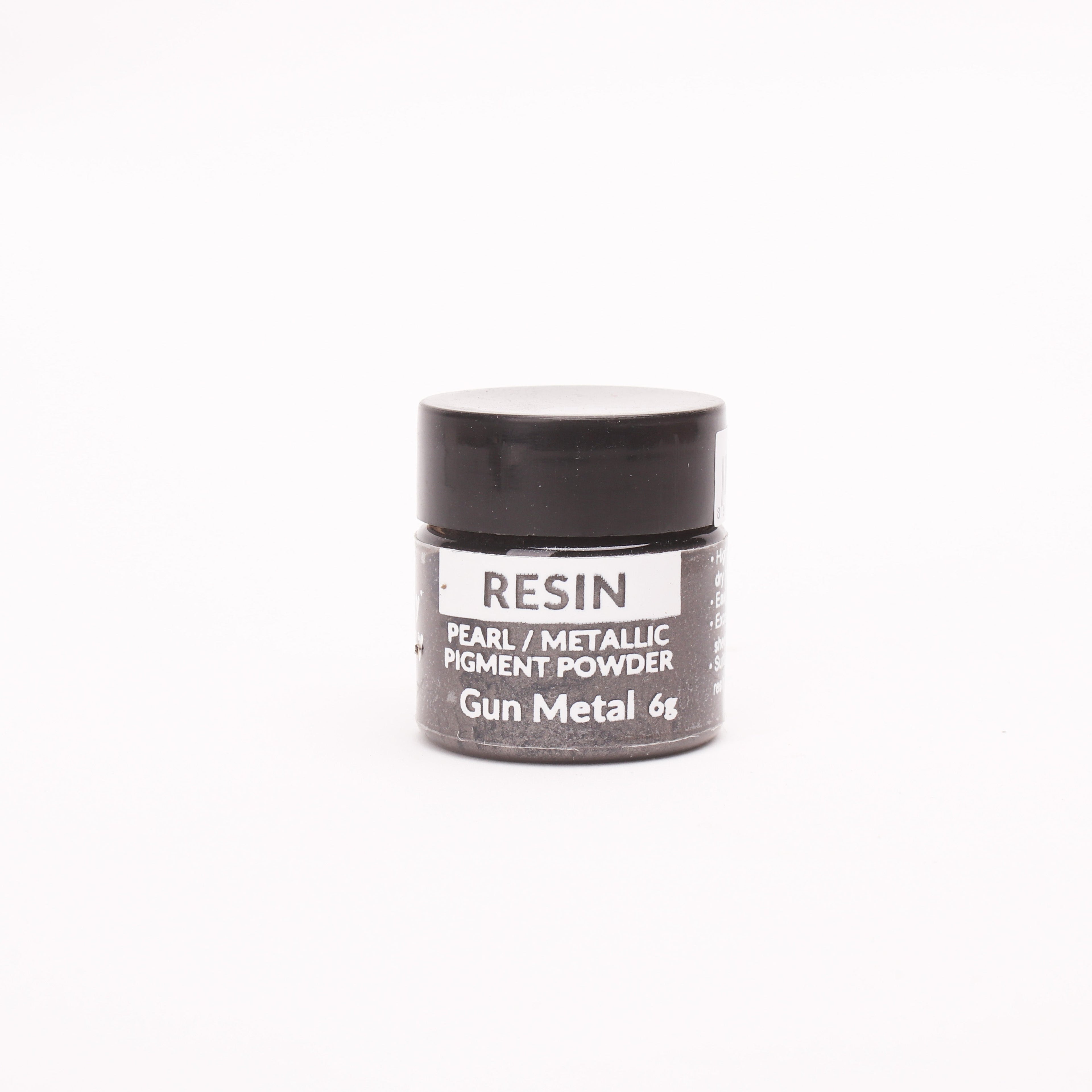 Resin Metallic Pigment Powder Spanish Grey 6gm Bottle
