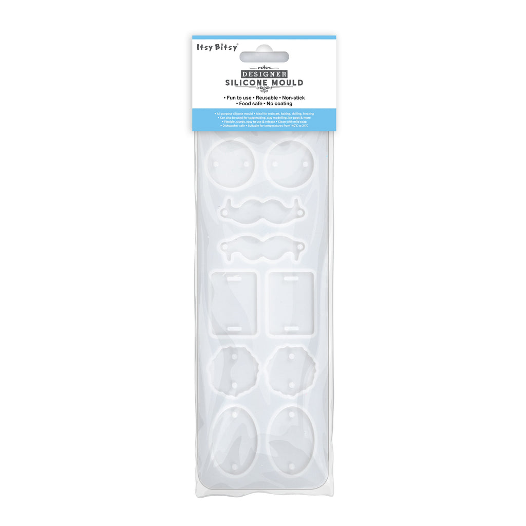 Rakhi Silicone Mould Shapes Assembly L23.5 X W7.3cm 1pc