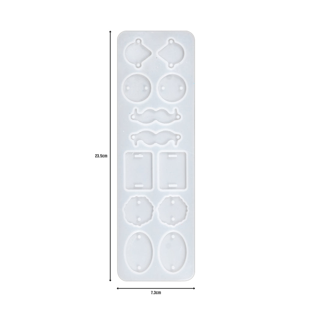 Rakhi Silicone Mould Shapes Assembly L23.5 X W7.3cm 1pc