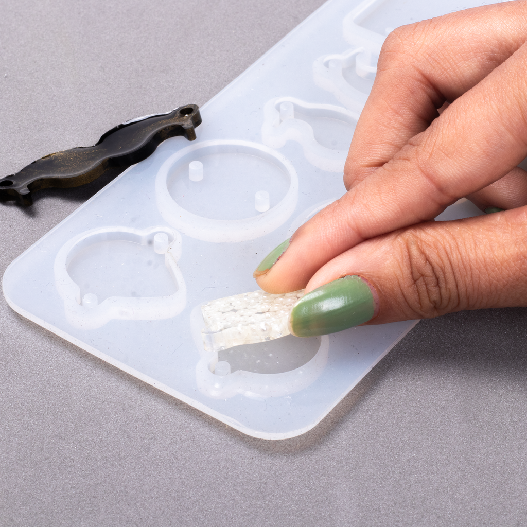 Rakhi Silicone Mould Shapes Assembly L23.5 X W7.3cm 1pc