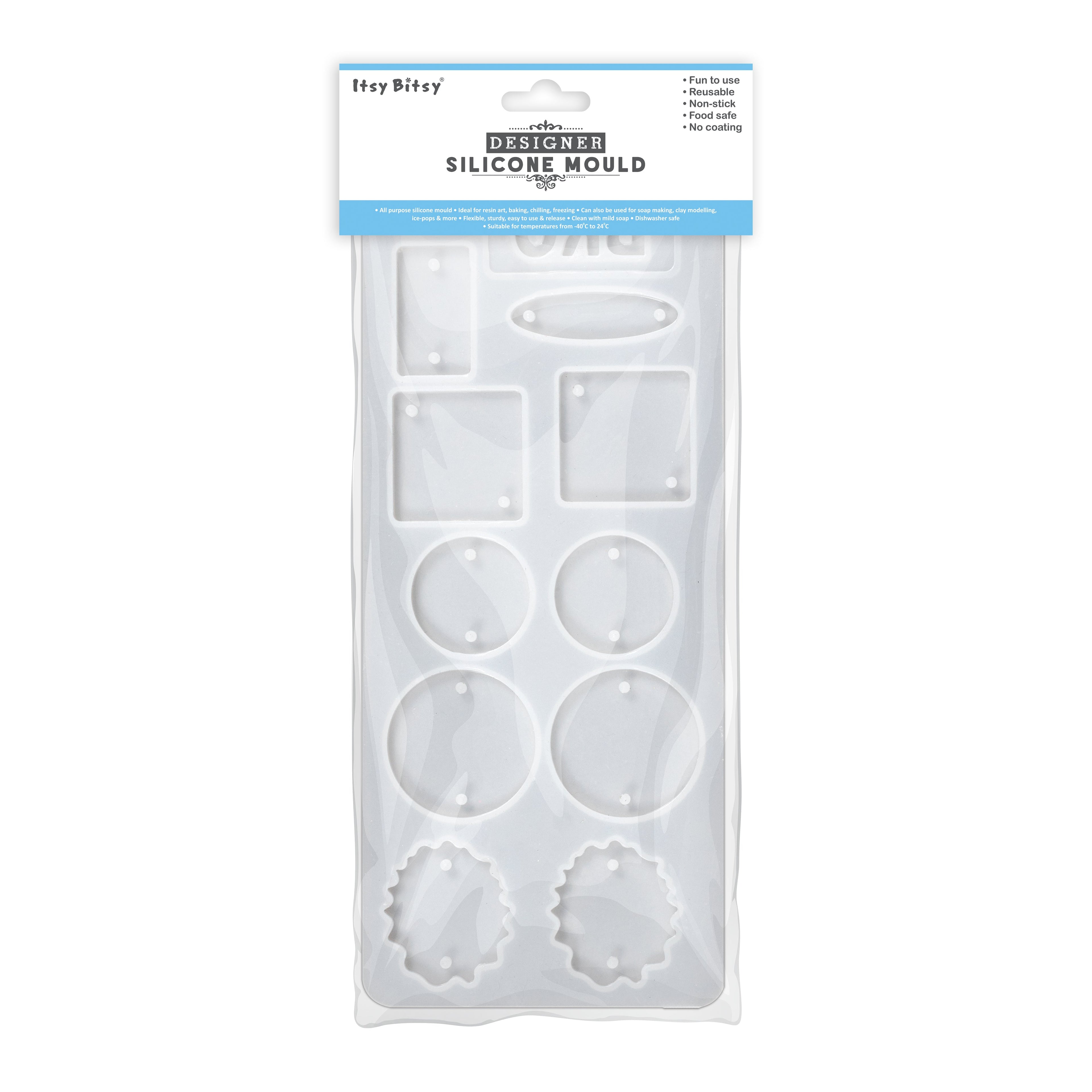 Rakhi Silicone Mould Bro Connection L22.5 X W9.7cm 1pc