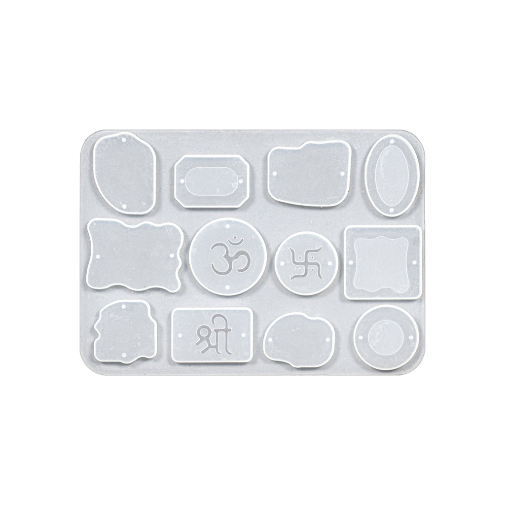 Rakhi Silicone Mould Good Luck L19.5 X W14cm 1pc