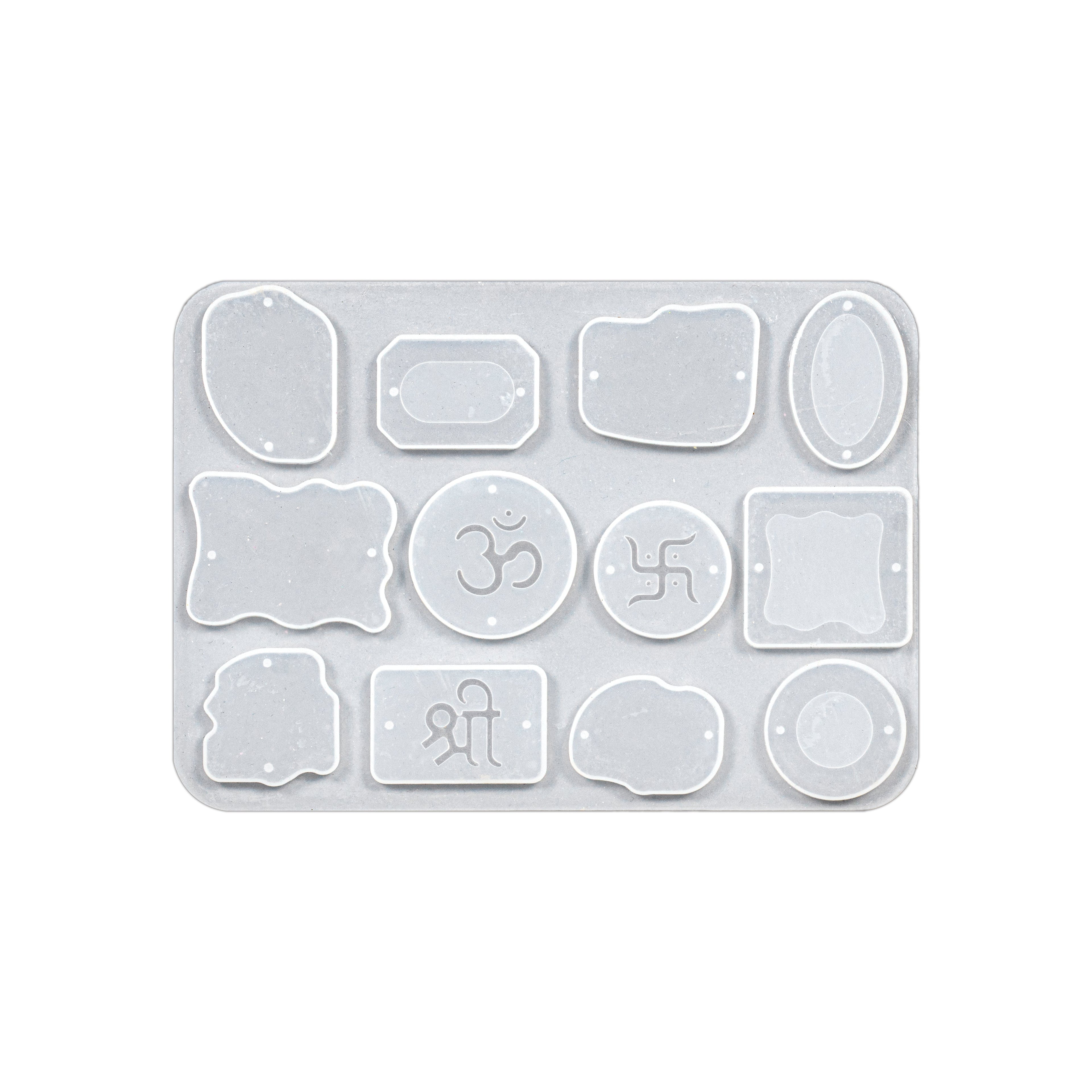 Rakhi Silicone Mould Good Luck L19.5 X W14cm 1pc