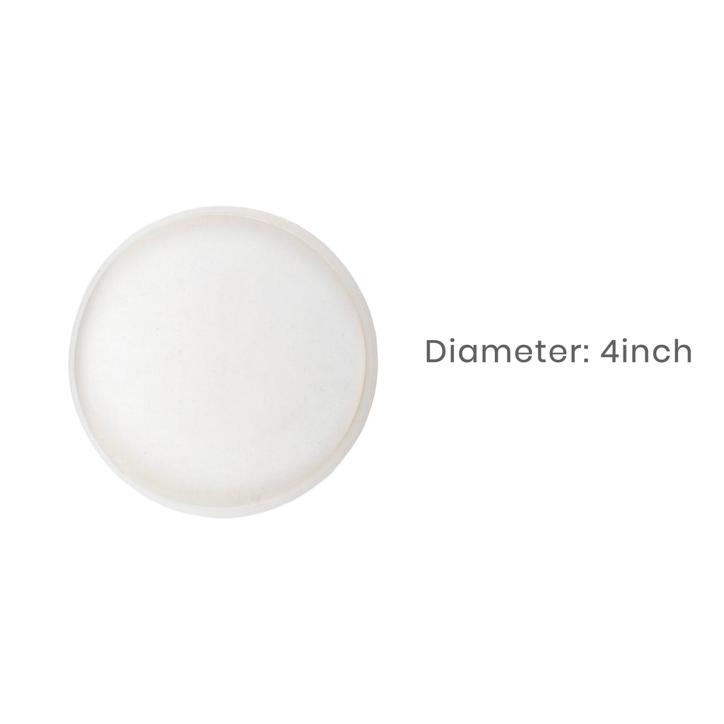 Silicone Mould Round Dia 4Inch X D8mm 1pc